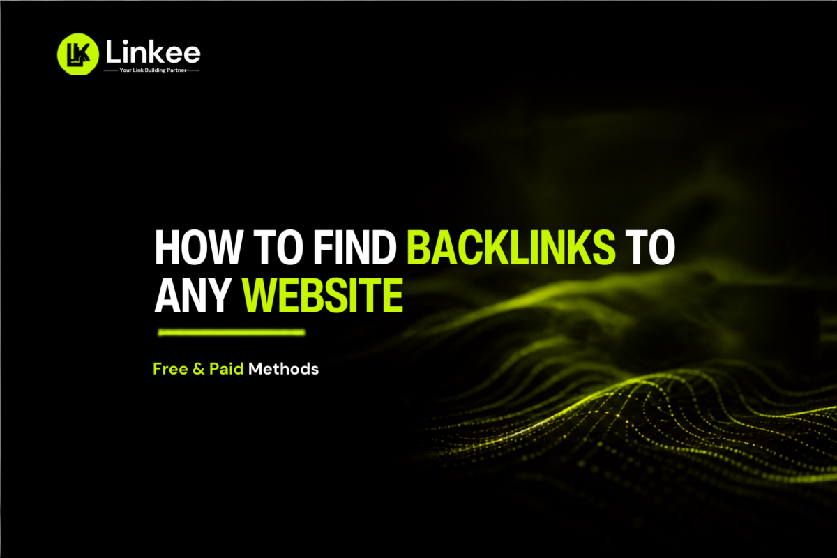 How to find backlinks